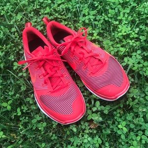 Nike Free Red Training Sneakers